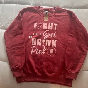 Gildan red sweatshirt size S